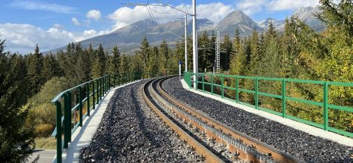 Rekonštrukcia ozubnicovej železnice Tatranská Štrba - Štrbské Pleso