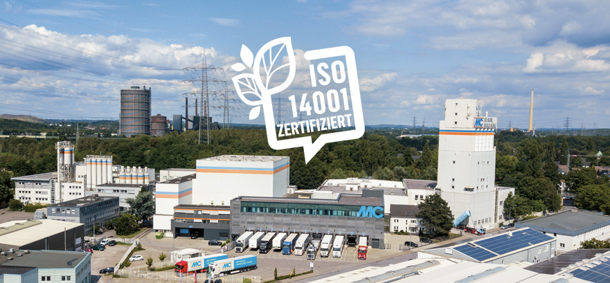 MC-Bauchemie was one of the first chemical companies in Germany to be audited and certified according to both the quality management standard ISO 9001 and ISO 14001.