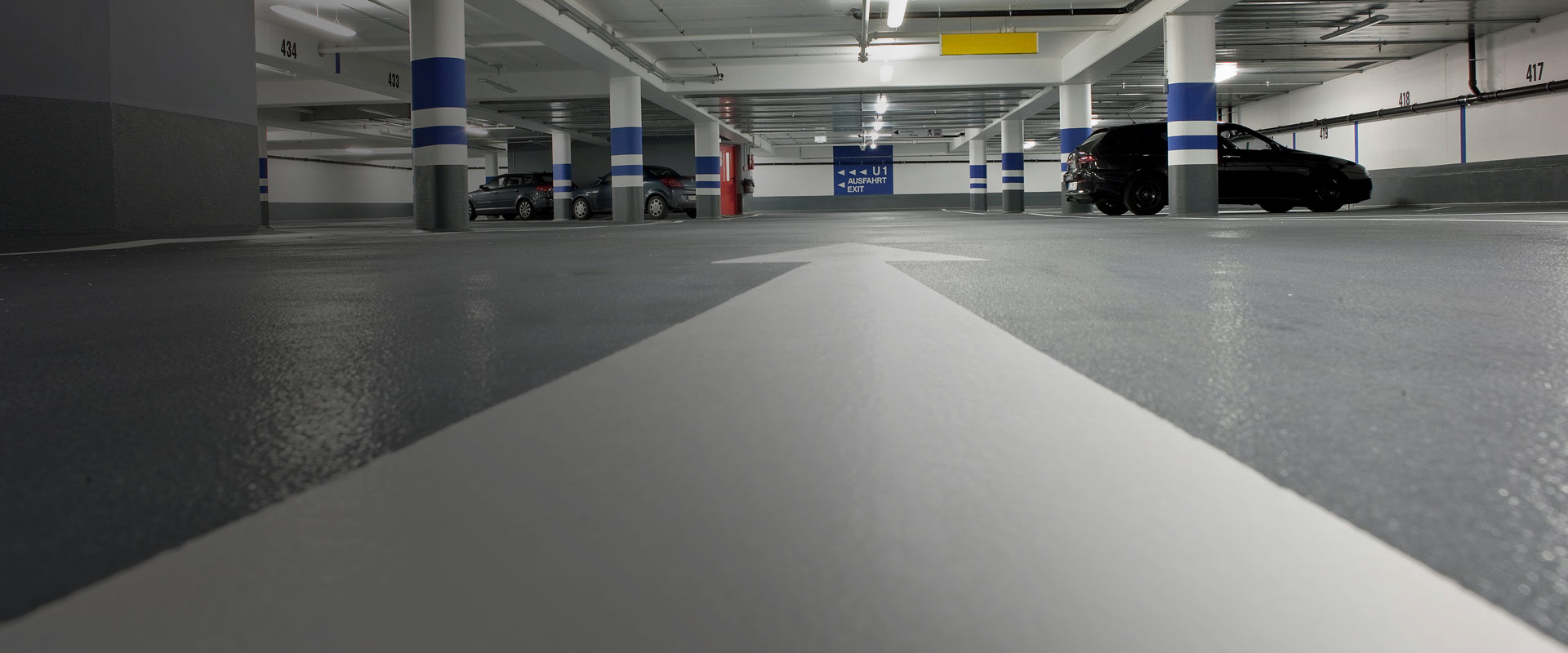 New OS 10 car park coating system from MC-Bauchemie – fast-acting and with exceptional crack-bridging properties